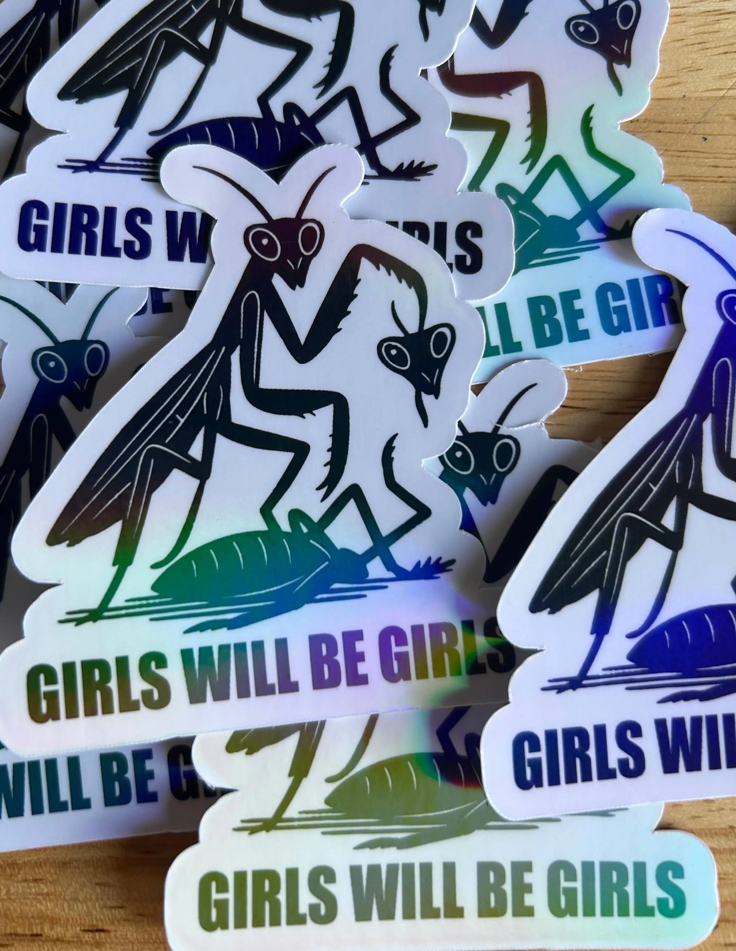 Girls Will be Girls Sticker Lemonsgrace Designs