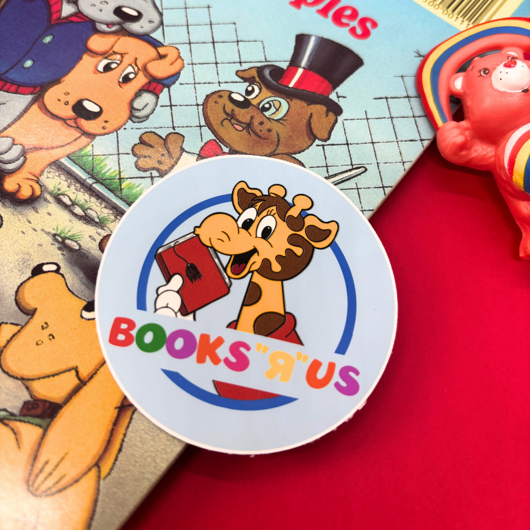 Books R Us Die Cut Sticker