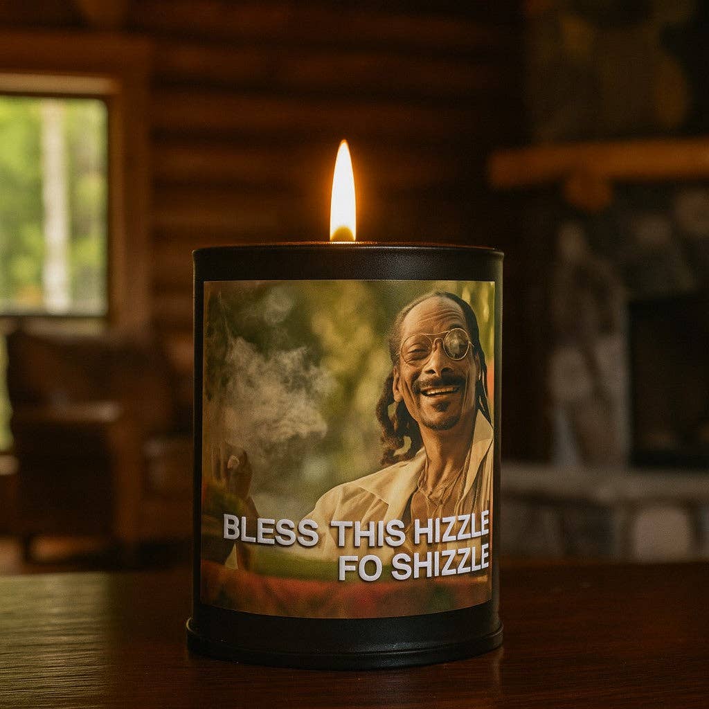 Bless this Hizzle Vanilla Scented Candle