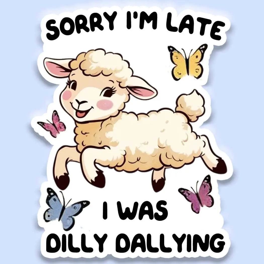 Dilly Dallying Sticker Mugsby