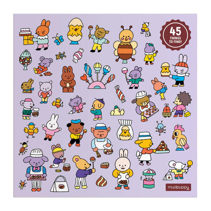 Chocolate Shop 500 Piece Search and Find Puzzle Chronicle Books