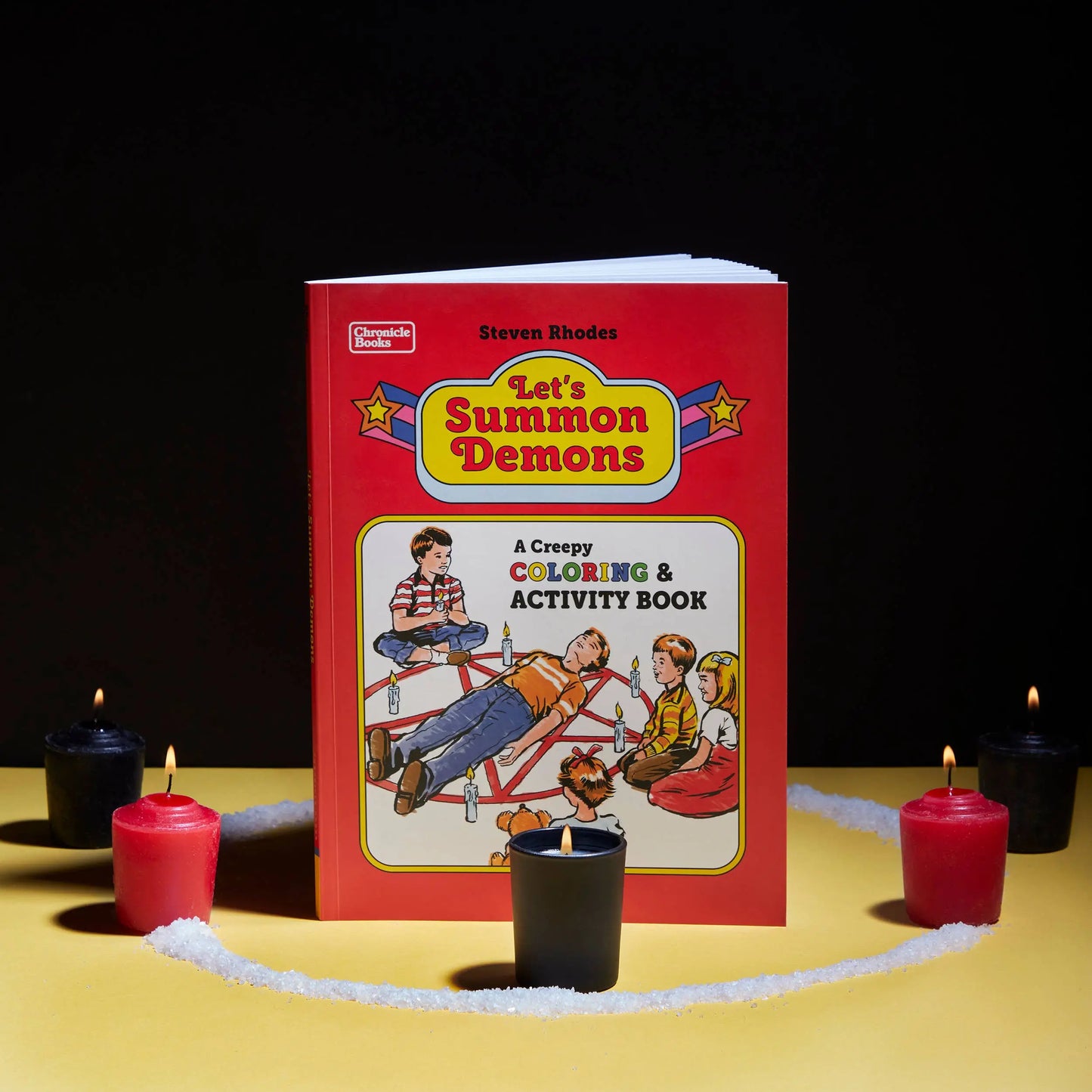 Let's Summon Demons Coloring & Activity Book Chronicle Books