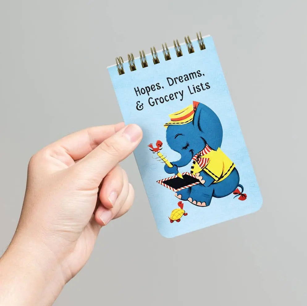Hopes, Dreams & Grocery Lists 3x5 Notepad Bad Betty Greeting Co.