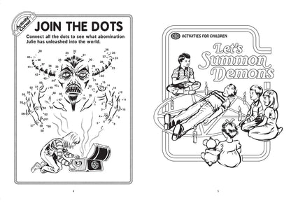 Let's Summon Demons Coloring & Activity Book Chronicle Books