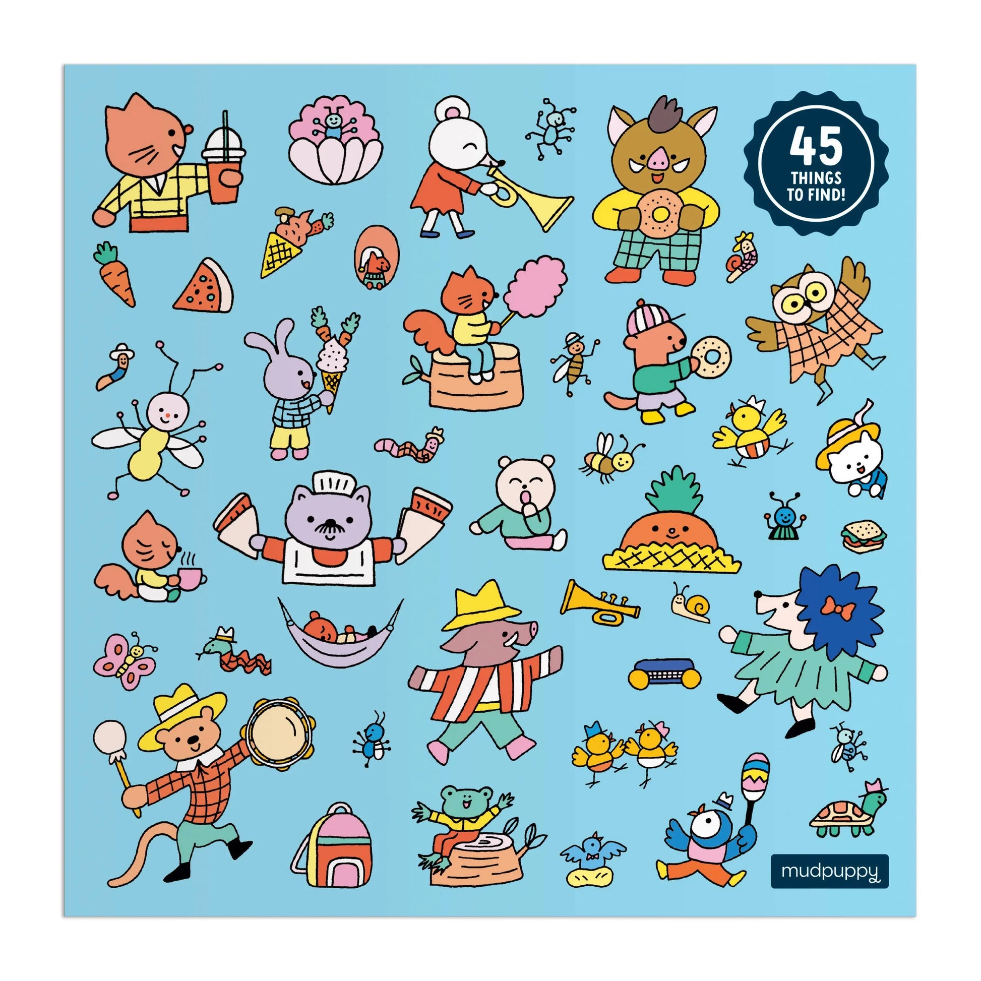 Music Festival 500 Piece Search and Find Puzzle Chronicle Books