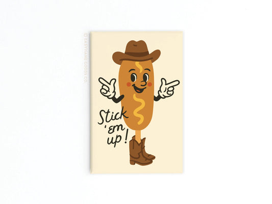 Stick 'Em Up Corndog Magnet
