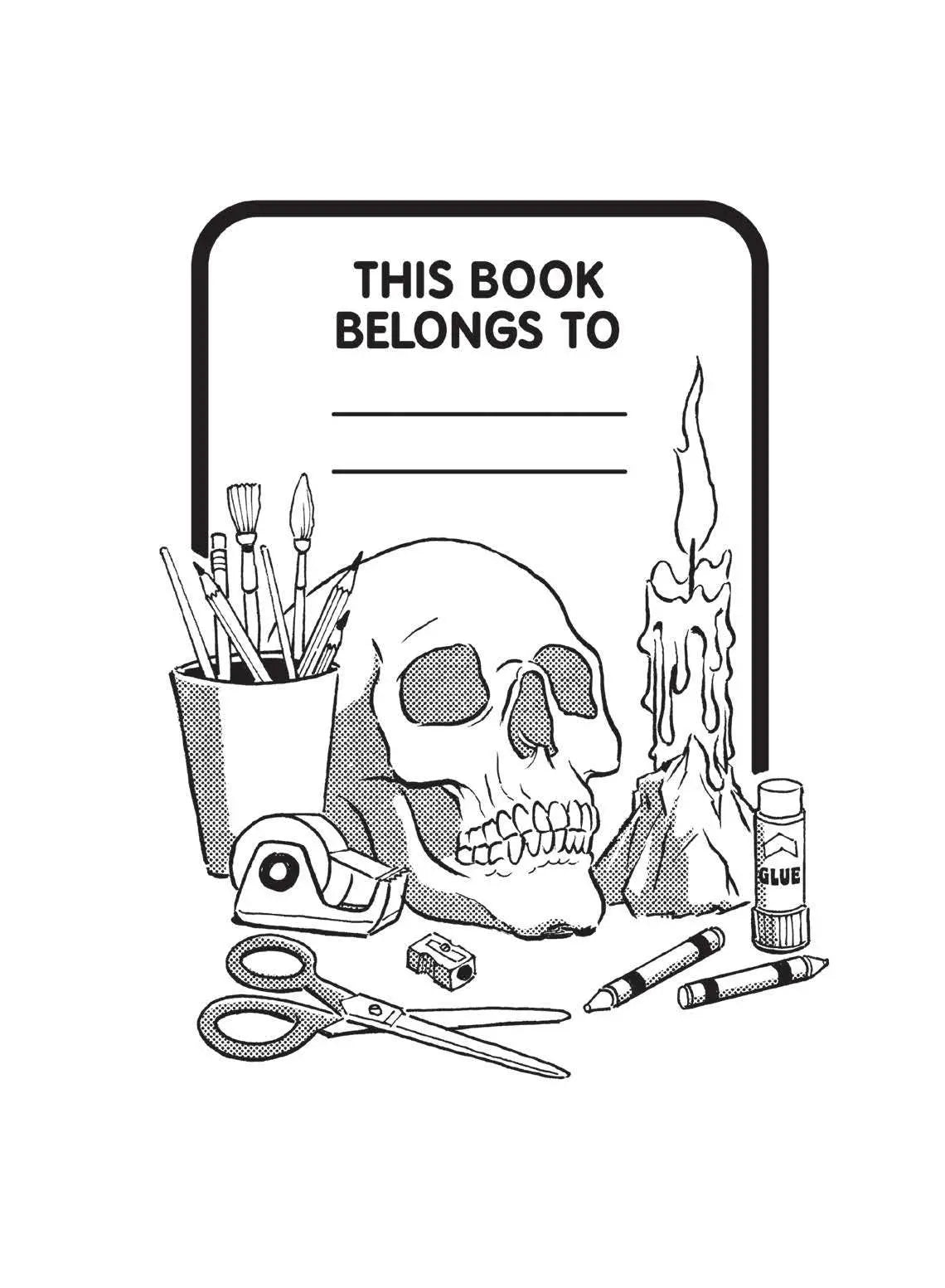 Let's Summon Demons Coloring & Activity Book Chronicle Books