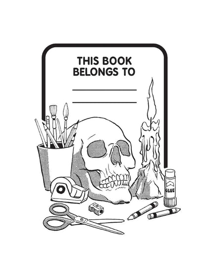 Let's Summon Demons Coloring & Activity Book Chronicle Books
