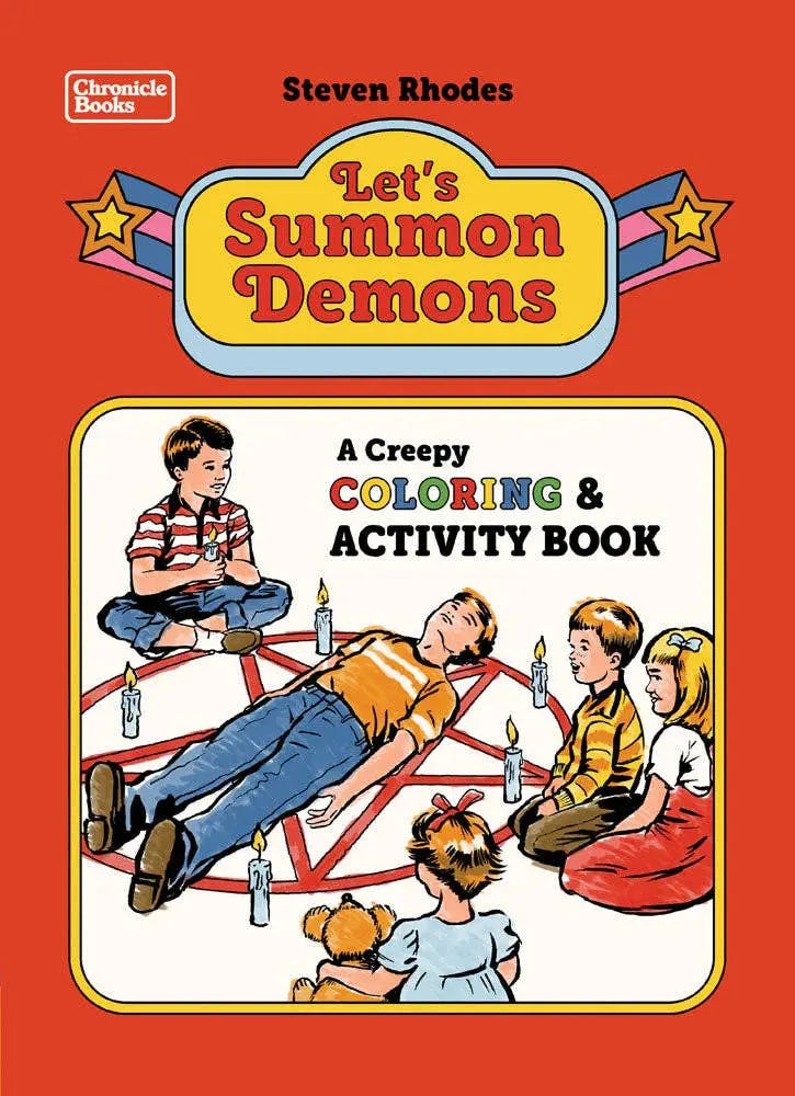 Let's Summon Demons Coloring & Activity Book Chronicle Books
