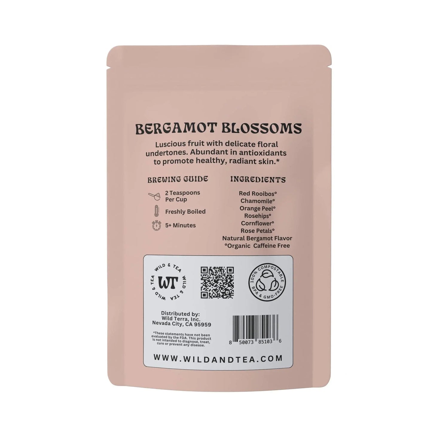Bergamot Blossoms Herbal Tea Wild & Tea