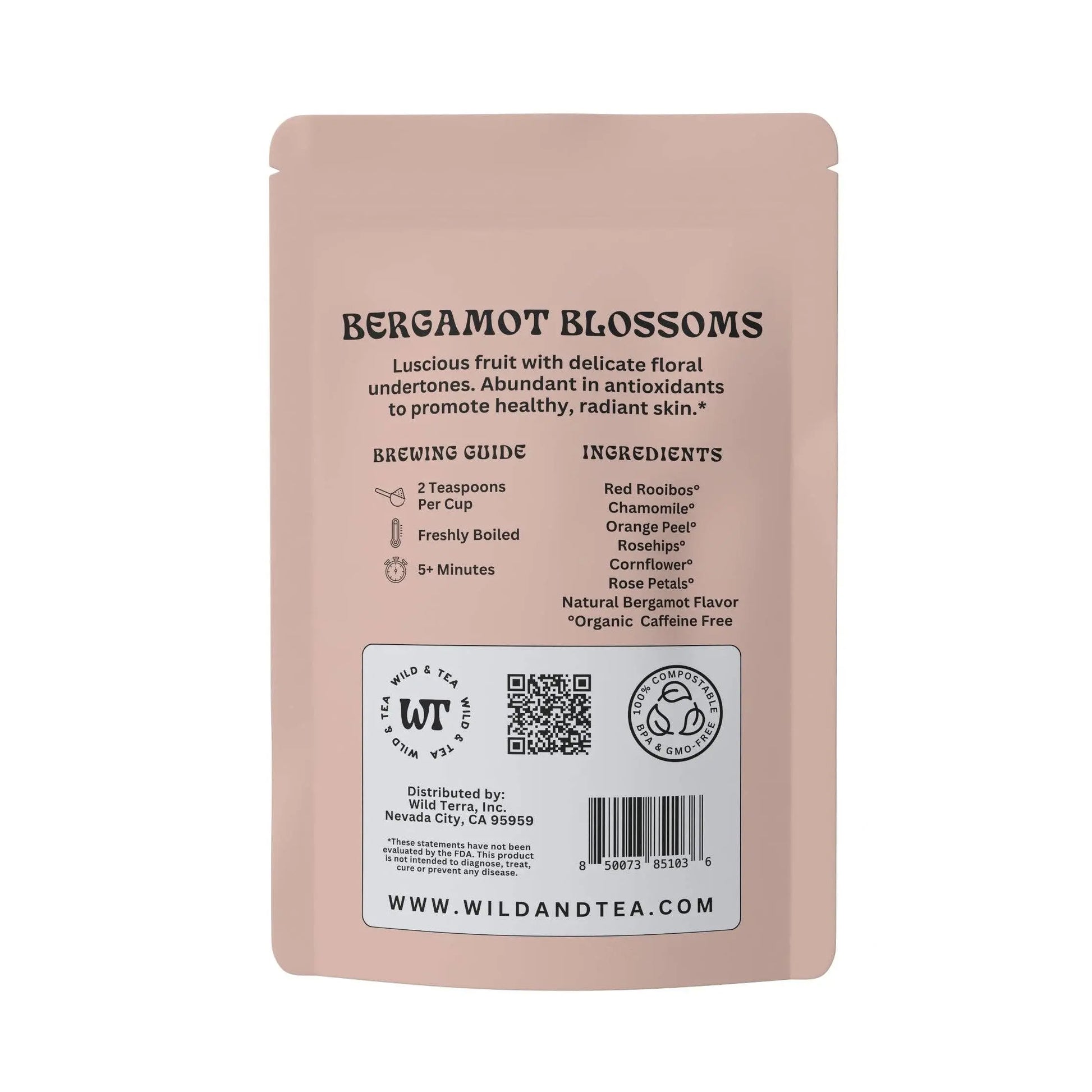 Bergamot Blossoms Herbal Tea Wild & Tea