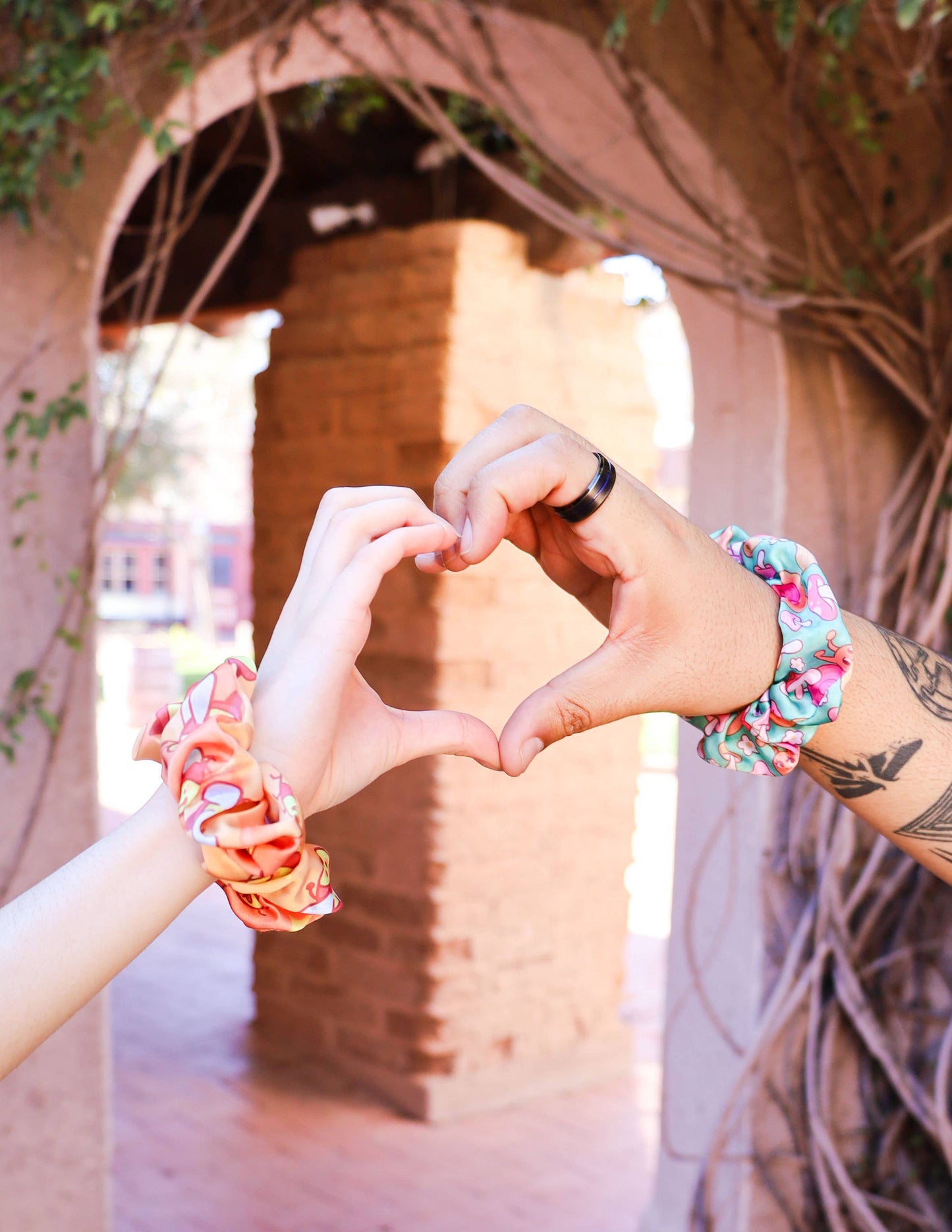 Banana Hair Scrunchie
