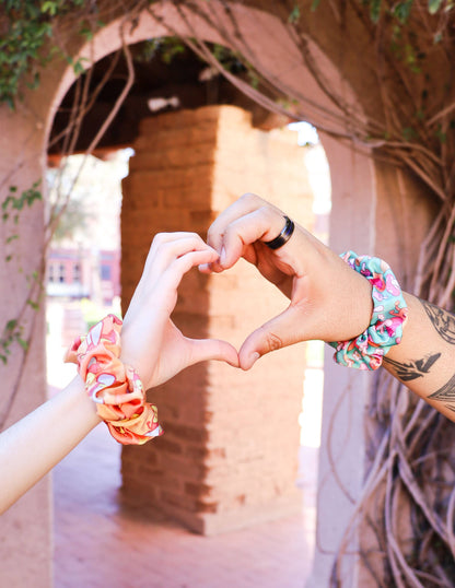 Banana Hair Scrunchie