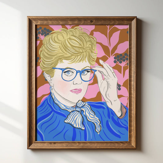 "JB Fletcher" Art Print