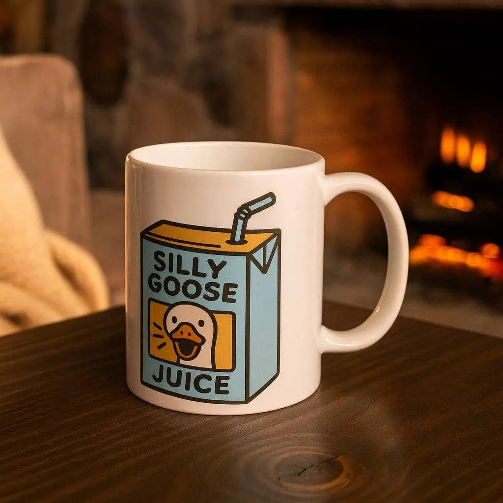 Silly Goose Juice Mug Shady Front