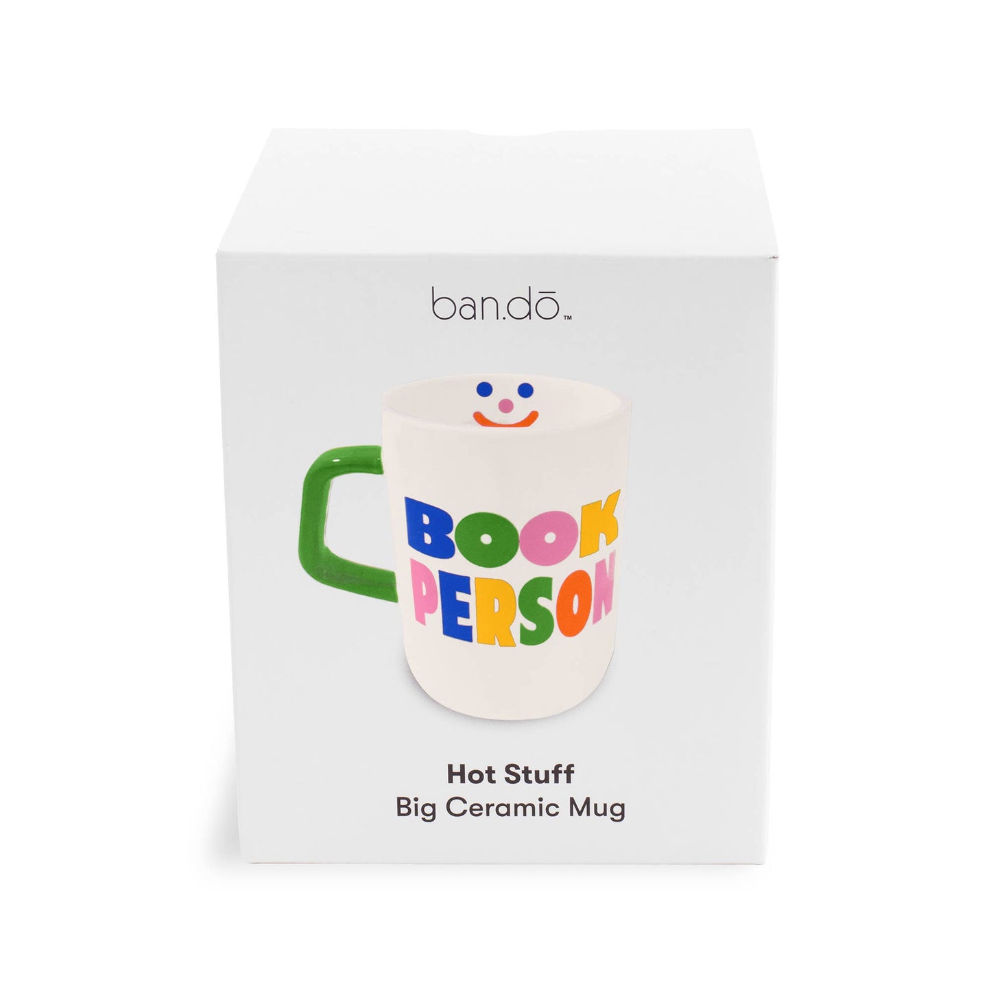 Book Person Ceramic Mug