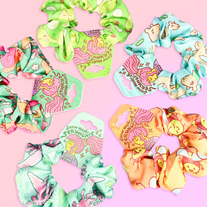 Honey Bee Hair Scrunchie