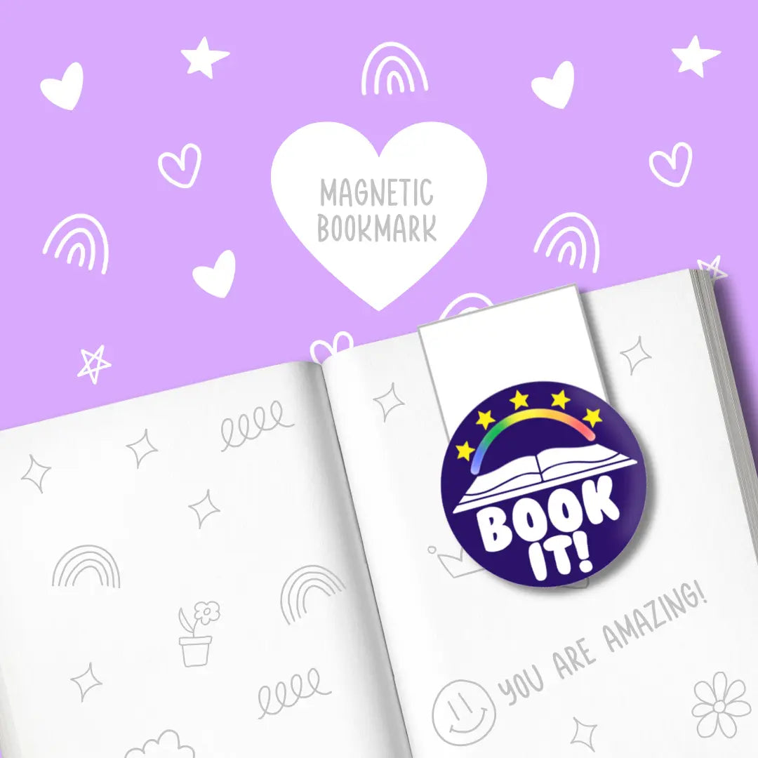 Book-It Magnetic Bookmark Kish B. Designs