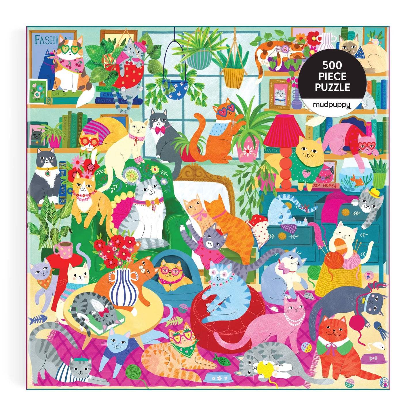 Caturday Afternoon 500 Piece Puzzle Chronicle Books