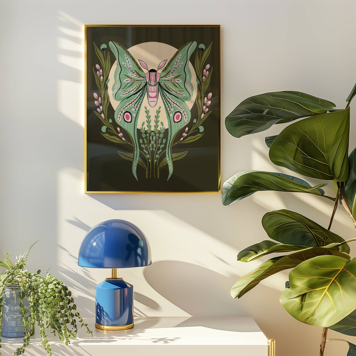 Luna Moth Art Print