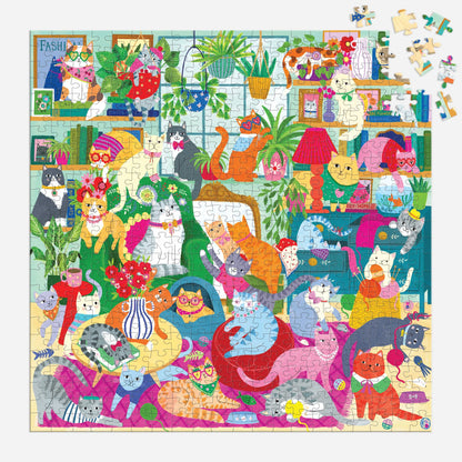 Caturday Afternoon 500 Piece Puzzle Chronicle Books