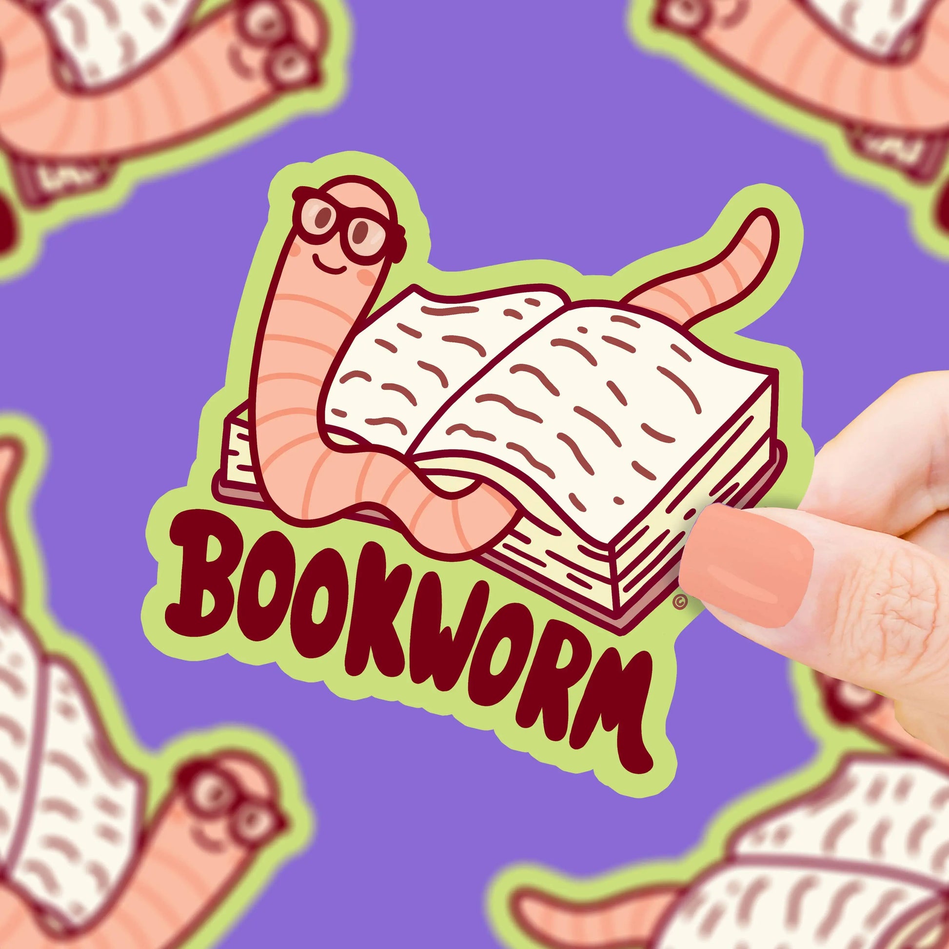 Bookworm Sticker Turtle's Soup
