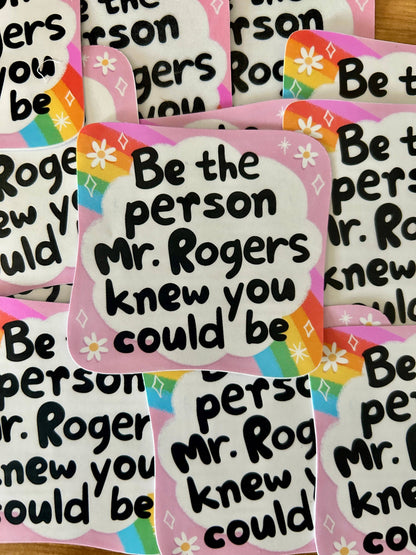 Mr. Rogers sticker