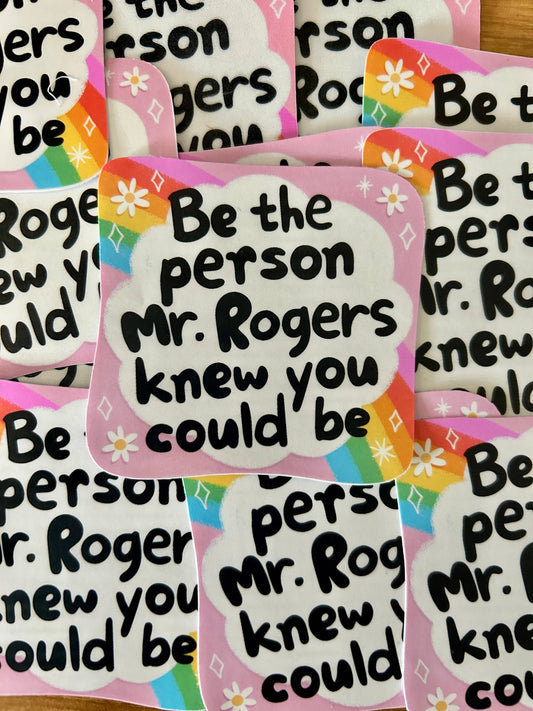 Mr. Rogers sticker