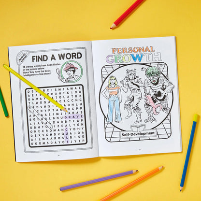 Let's Summon Demons Coloring & Activity Book Chronicle Books