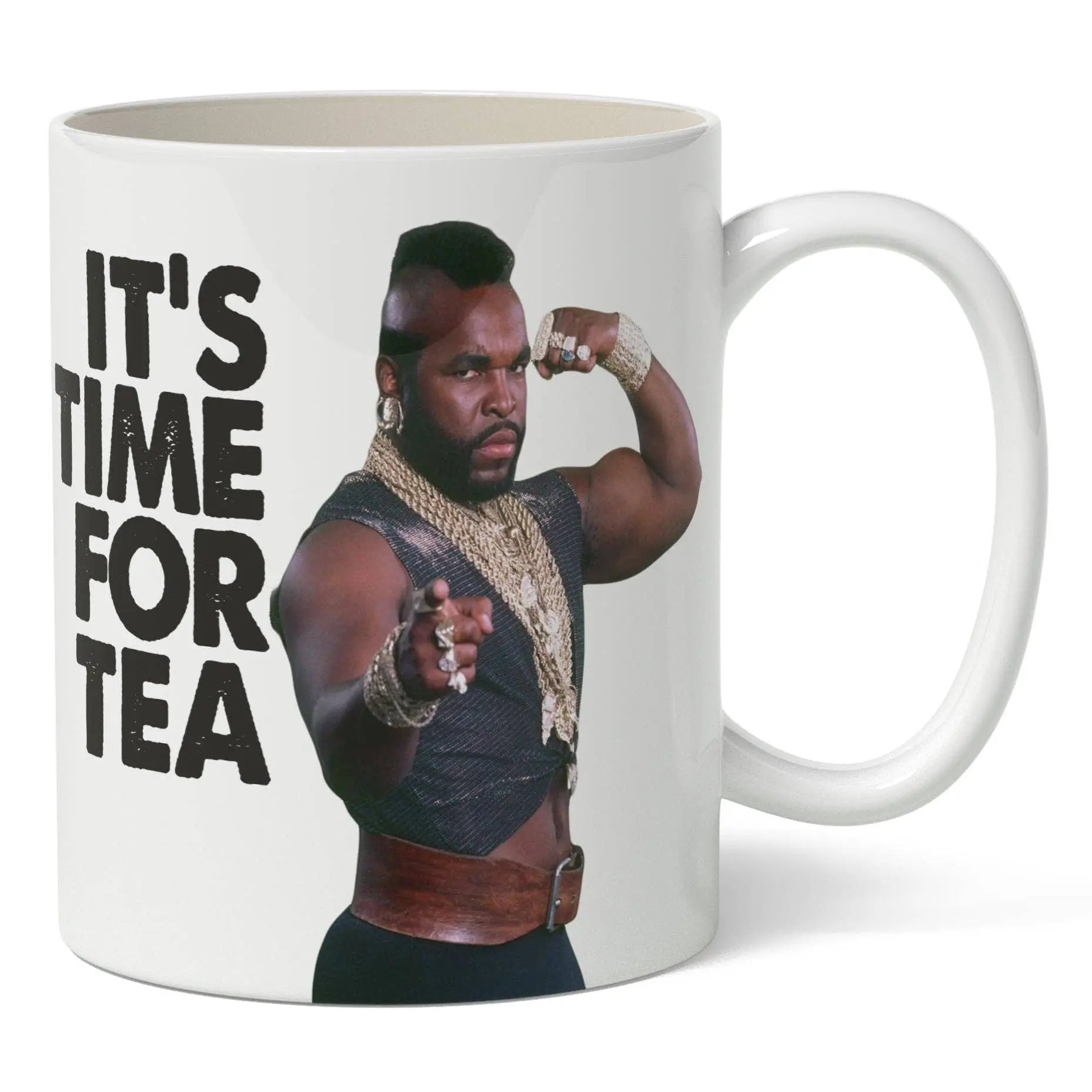 Mister T "It's Time For Tea" Mug Shady Front