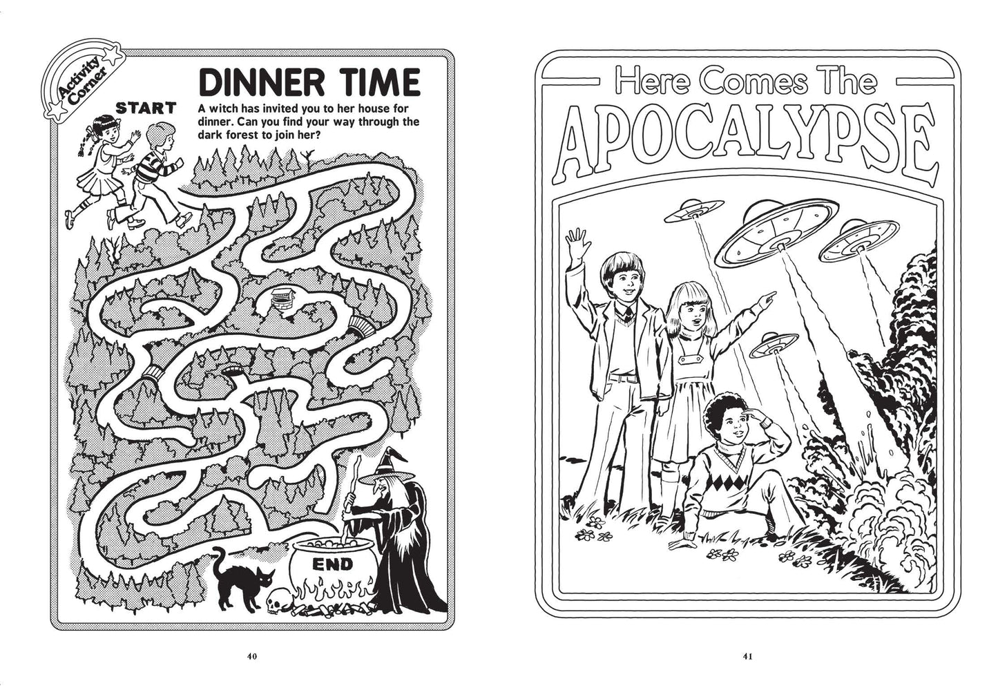 Let's Summon Demons Coloring & Activity Book Chronicle Books