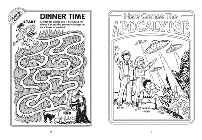 Let's Summon Demons Coloring & Activity Book Chronicle Books