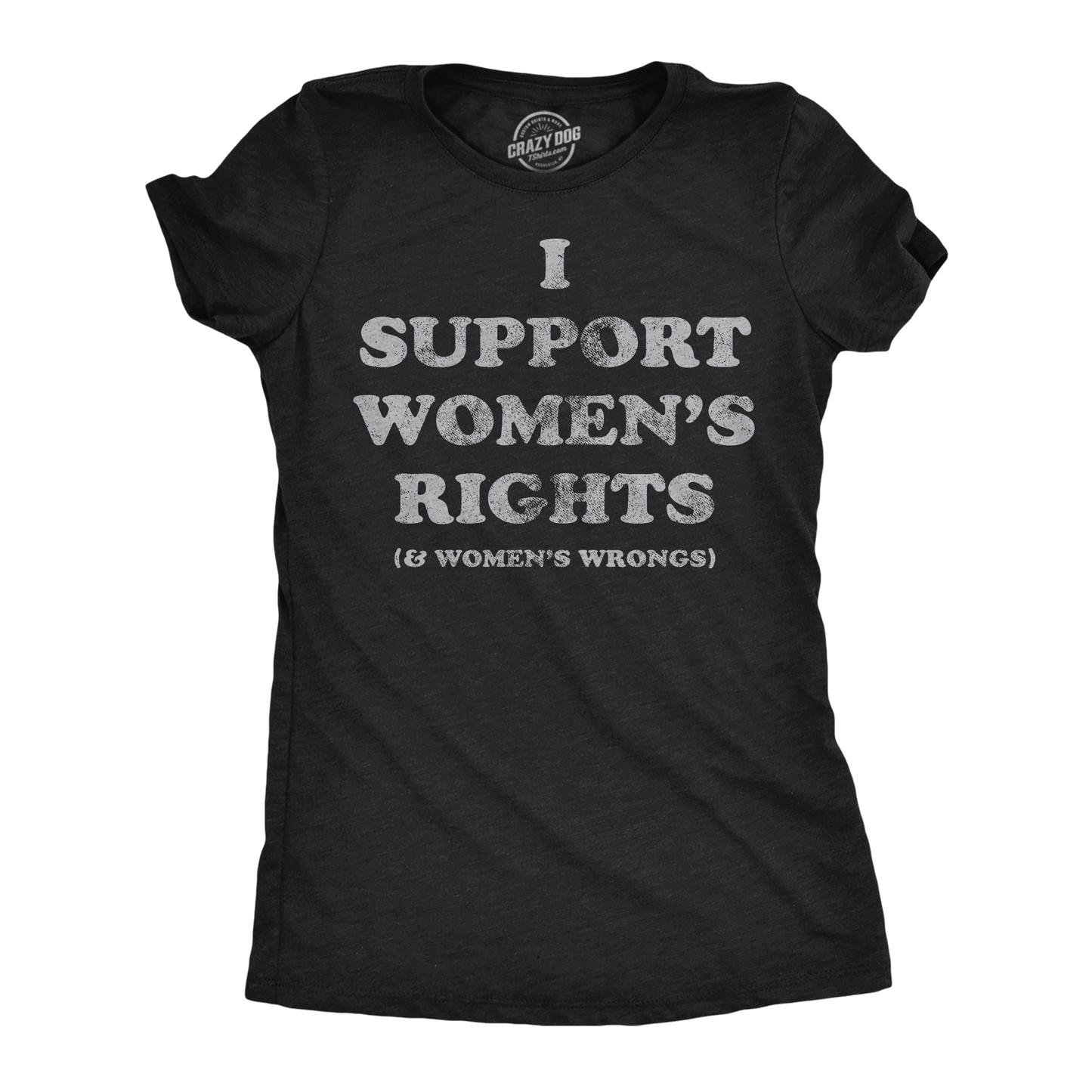 Support Womens Rights and Wrongs Tee Shirt