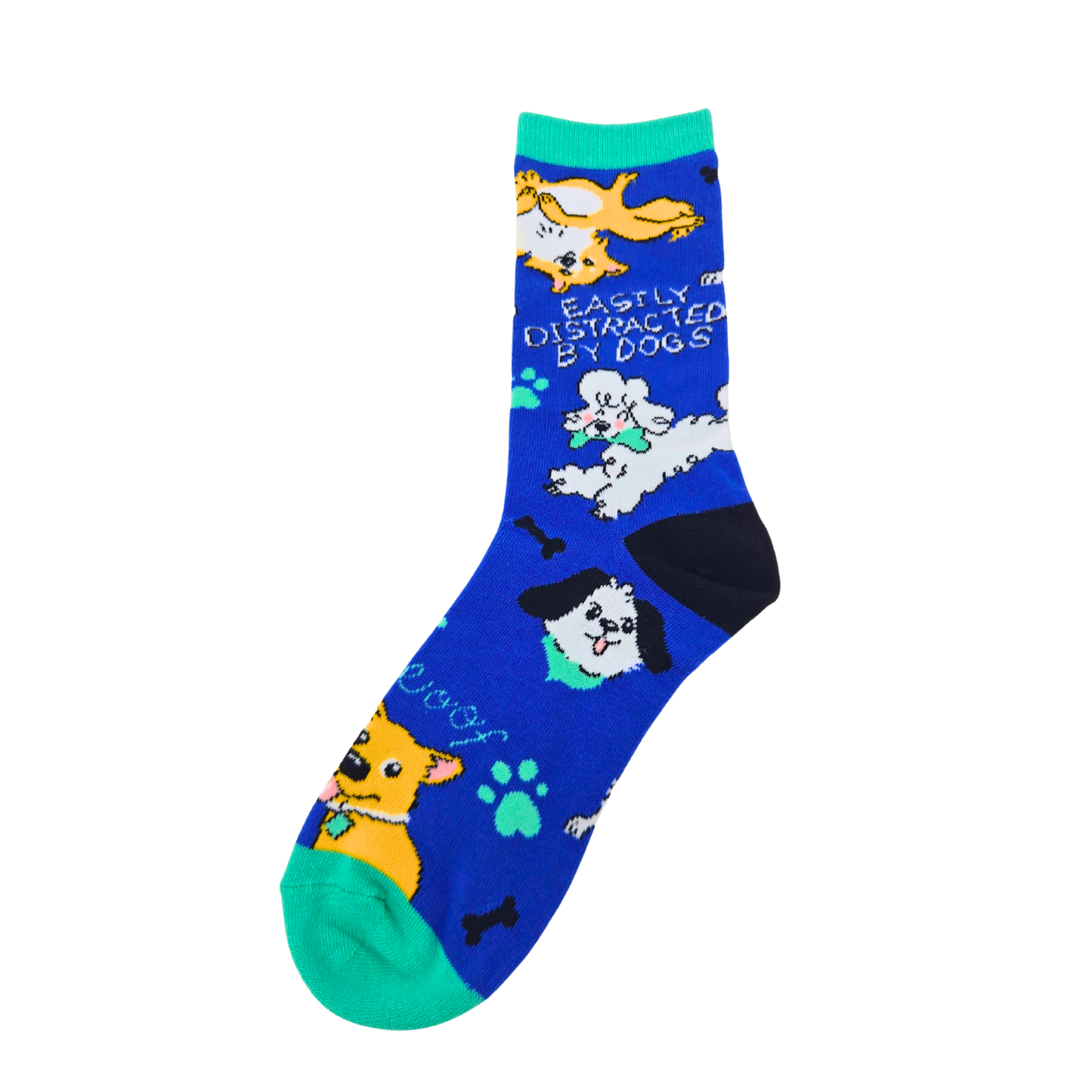 Easily Distracted By Dogs Socks