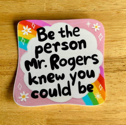 Mr. Rogers sticker