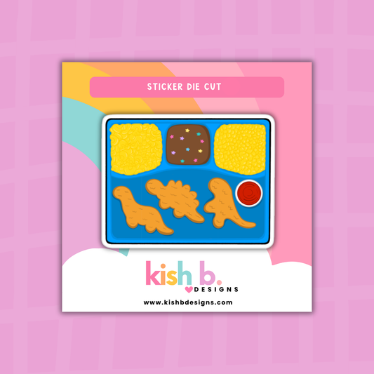 Dino Nugget Sticker