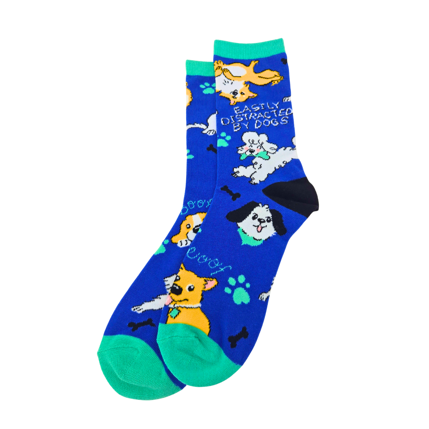Easily Distracted By Dogs Socks