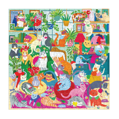 Caturday Afternoon 500 Piece Puzzle Chronicle Books
