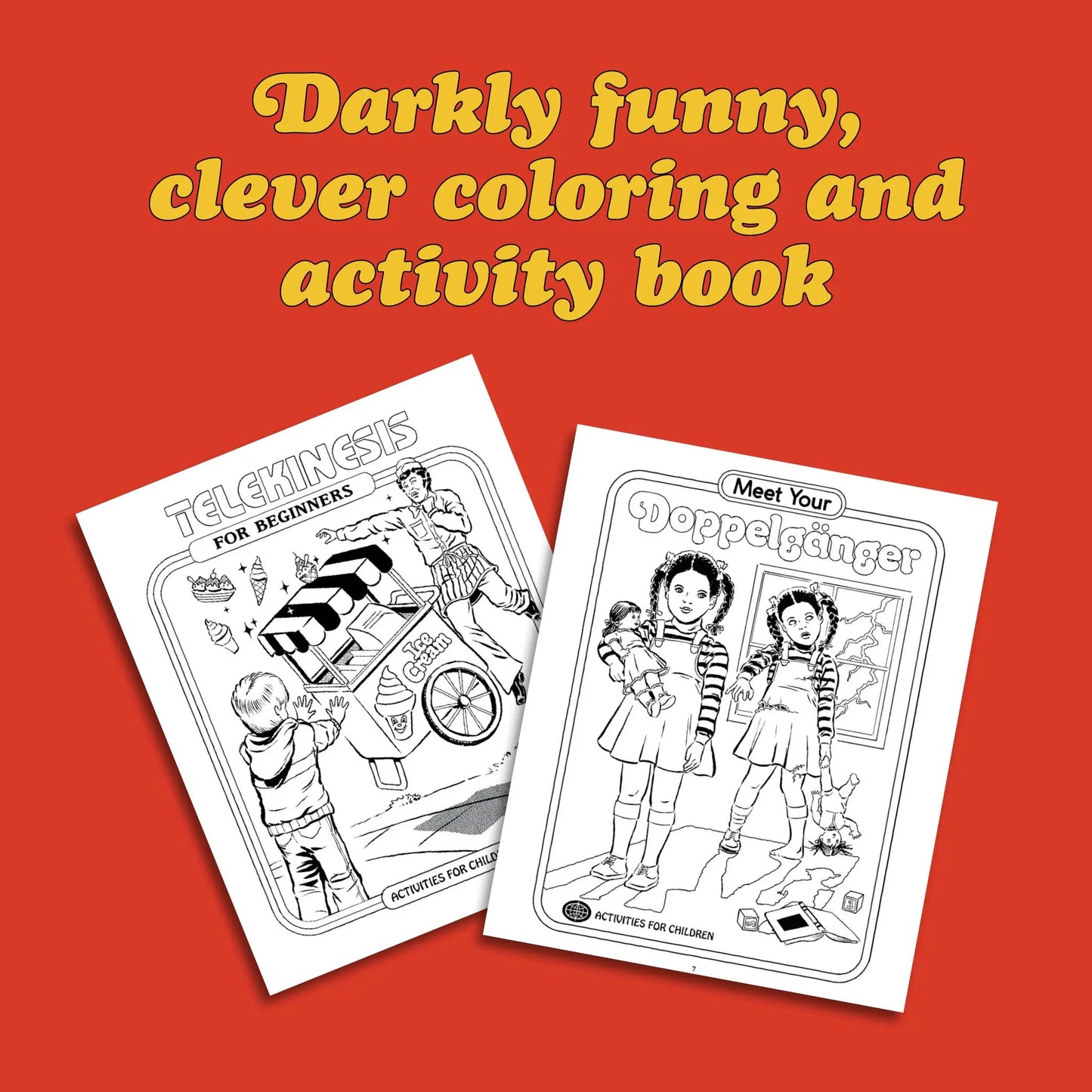 Let's Summon Demons Coloring & Activity Book Chronicle Books
