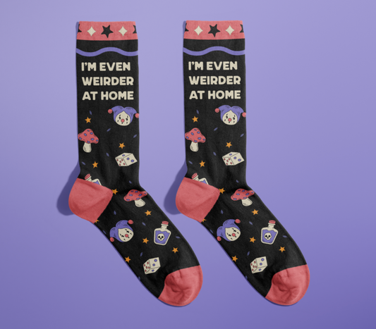 Weirder At Home Socks